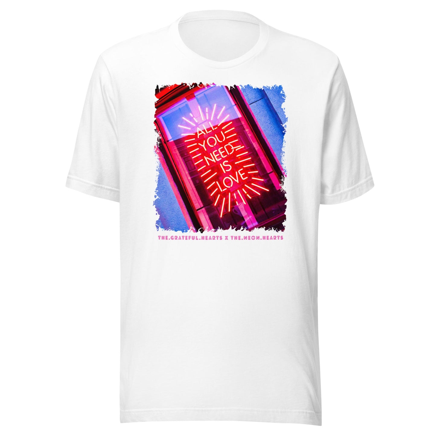 All you need is Love ❤️ - Unisex Crew Neck t-shirt (Available in Various Colors 💖💙💜) - The Grateful Hearts