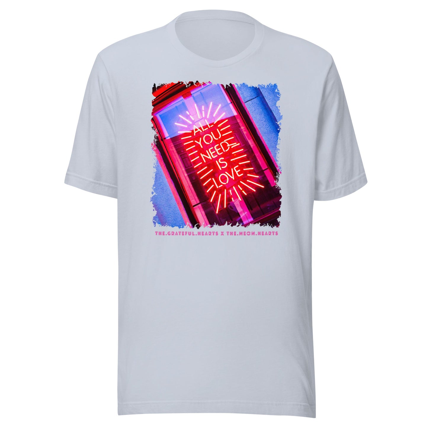 All you need is Love ❤️ - Unisex Crew Neck t-shirt (Available in Various Colors 💖💙💜) - The Grateful Hearts