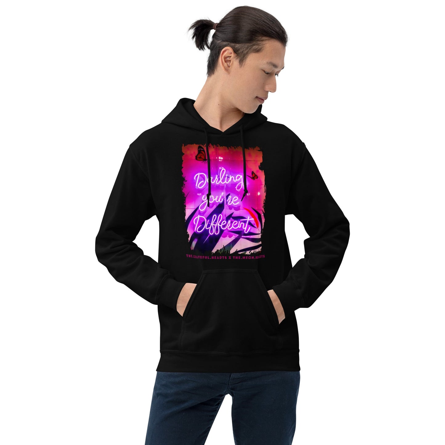 Darling You're Different ❤️ - Unisex Heavy Blend Hoodie (Available in Various Colors 💖💙💜) - The Grateful Hearts