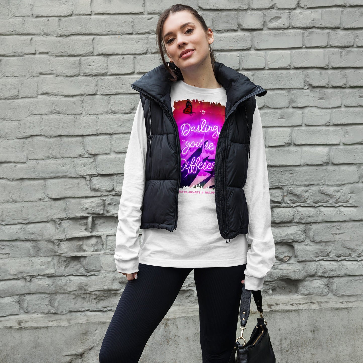 Darling You're Different ❤️ - Unisex Long Sleeve t-shirt (Available in Various Colors 💖💙💜) - The Grateful Hearts