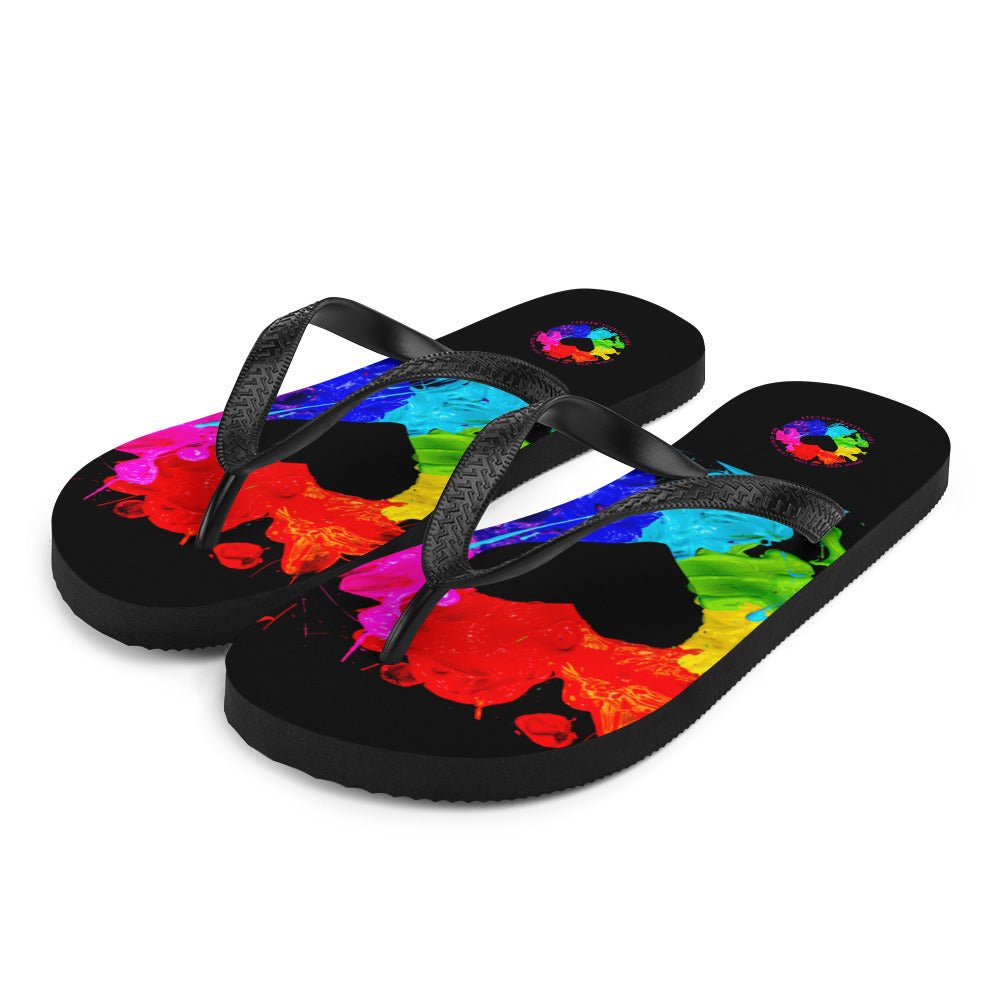 Heart Splash Flip-Flops - The Grateful Hearts