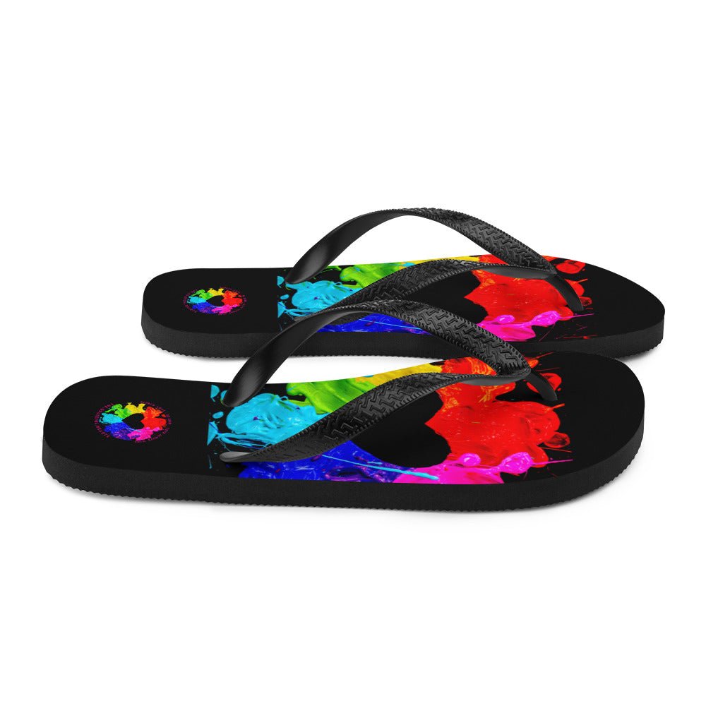 Heart Splash Flip-Flops - The Grateful Hearts