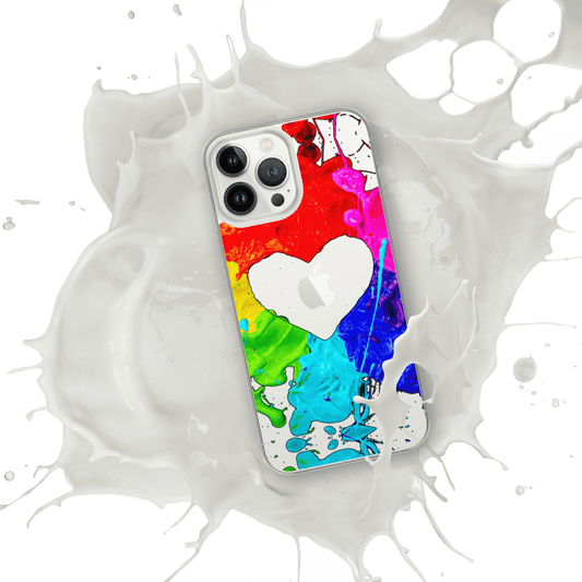 Heart Splash iPhone Case - The Grateful Hearts