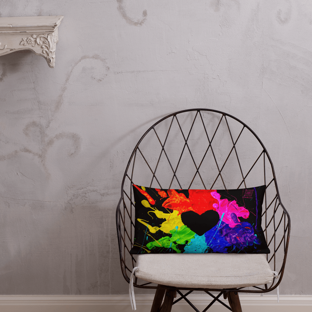 Heart Splash Premium Pillows ❤️ - The Grateful Hearts
