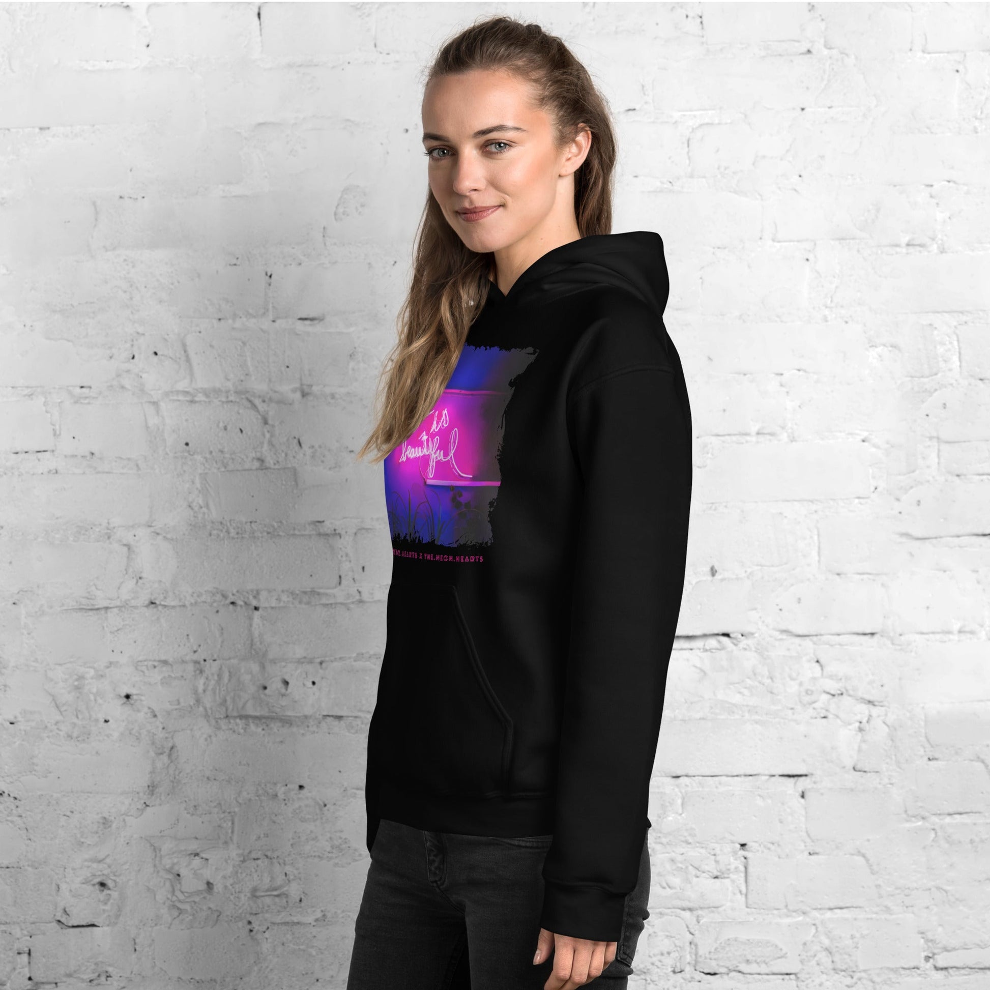 Life is Beautiful 💖 - Unisex Heavy Blend Hoodie (Available in Various Colors ❤️💙💜) - The Grateful Hearts
