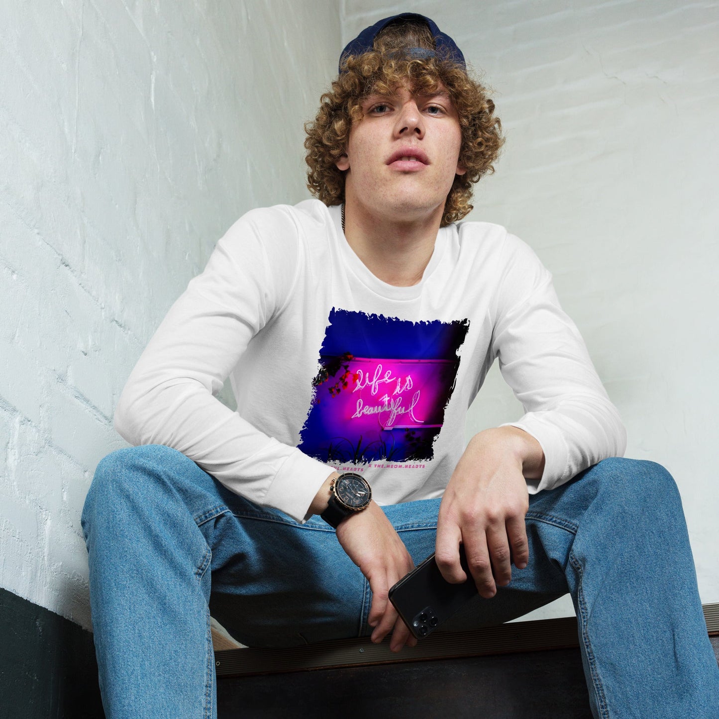 Life is Beautiful ❤️ - Unisex Long Sleeve t-shirt (Available in Various Colors 💖💙💜) - The Grateful Hearts