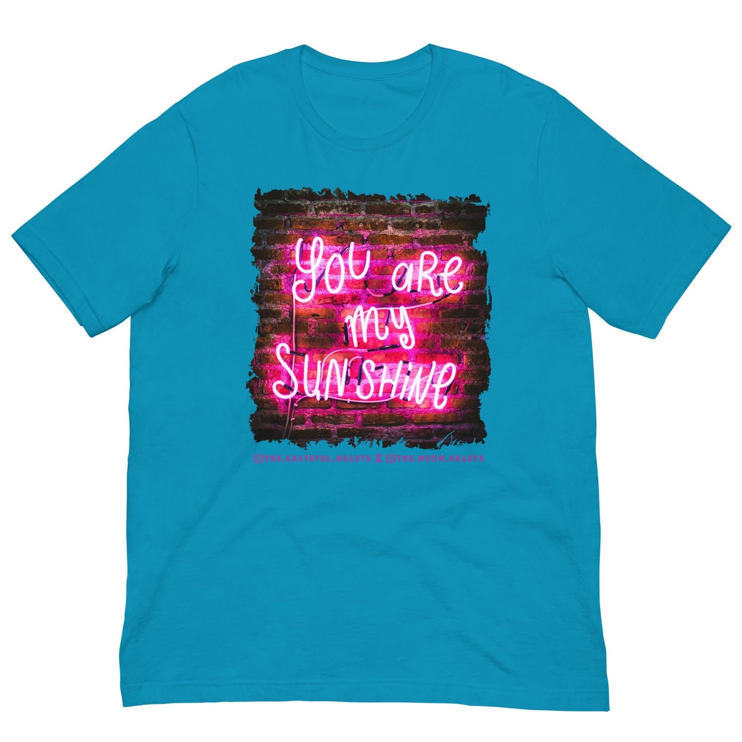 You Are My Sunshine ❤️ - Unisex Crew Neck t-shirt (Available in Various Colors 💖💙💜) - The Grateful Hearts