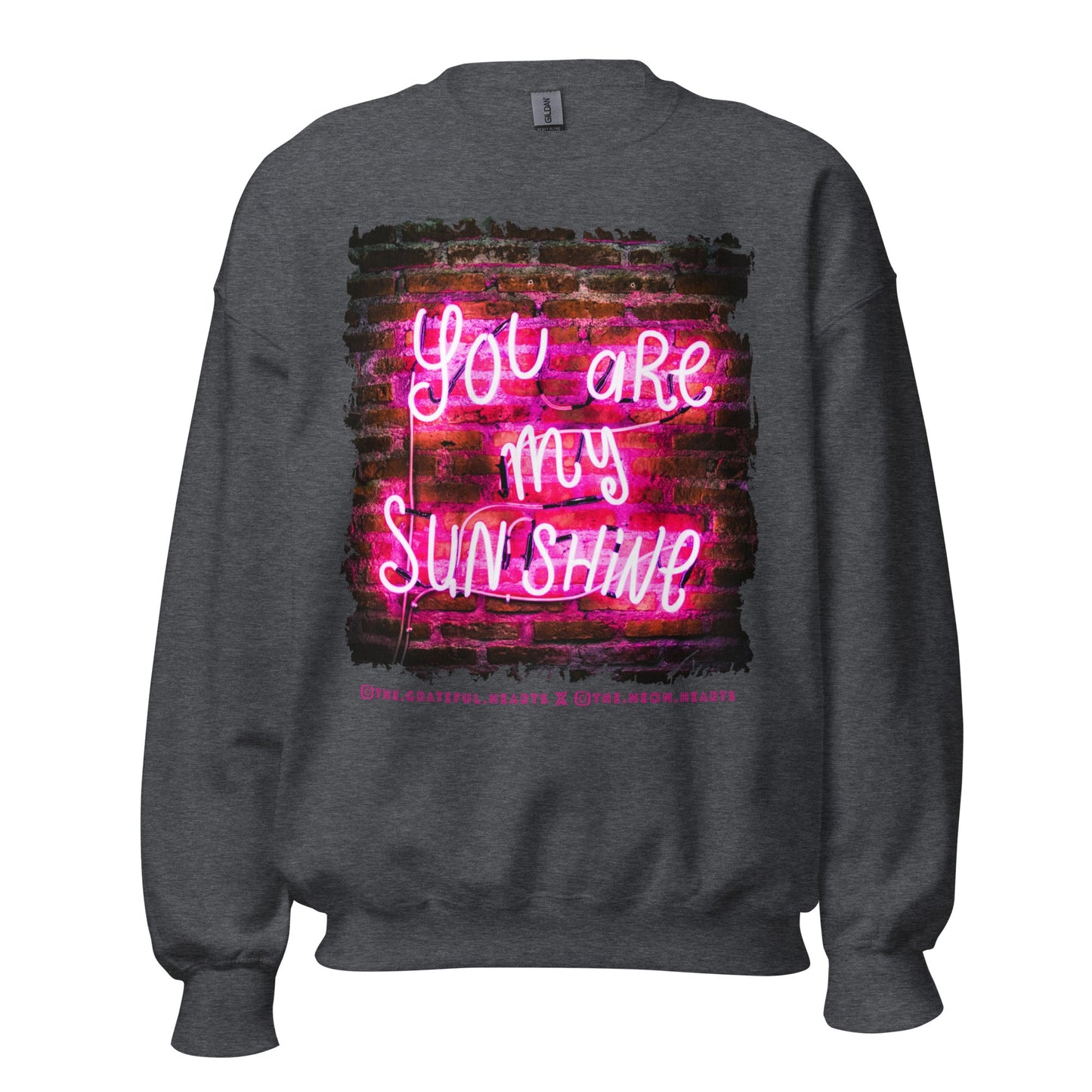 You Are My Sunshine ❤️ - Unisex Sweatshirt (Available in Various Colors 💖💙💜) - The Grateful Hearts