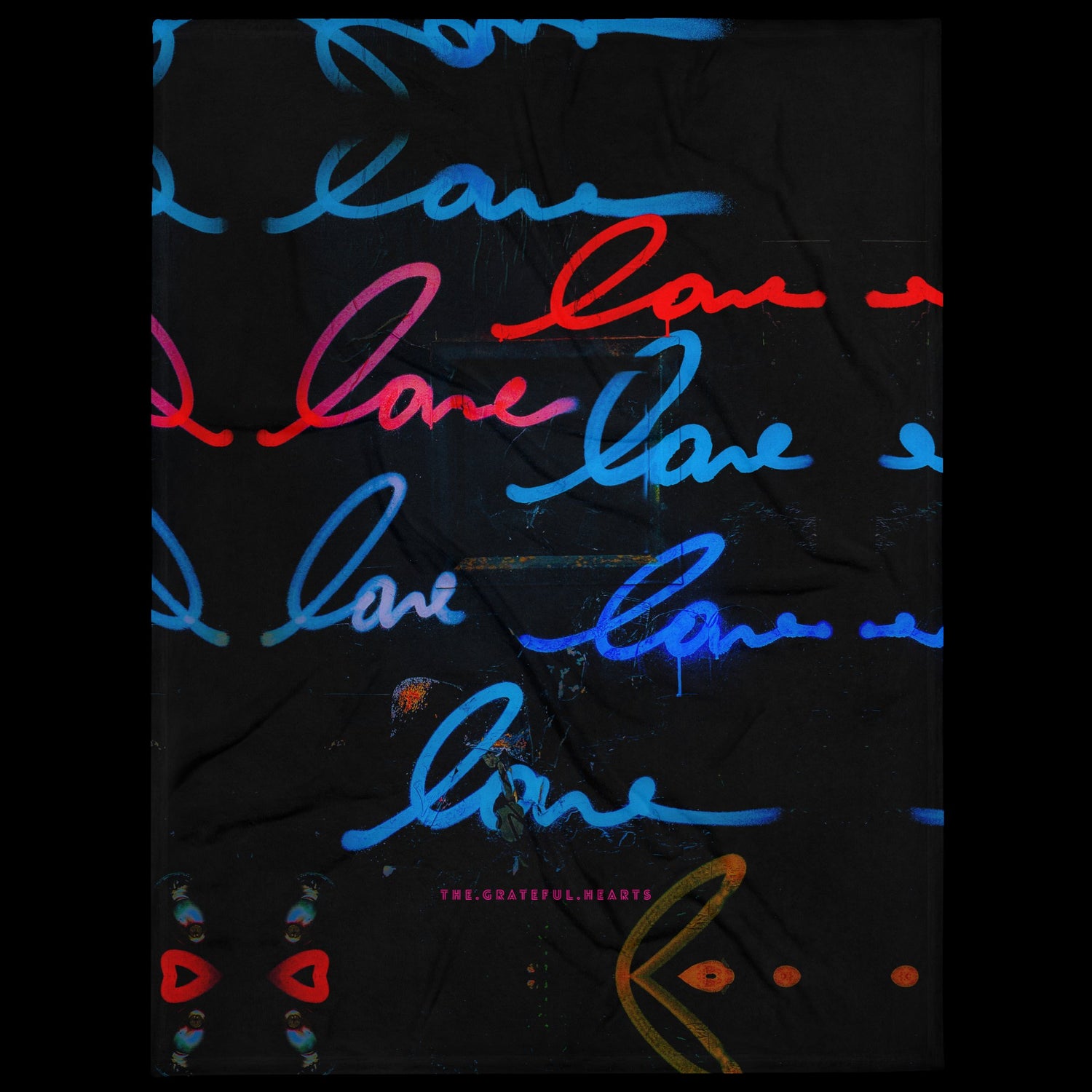 "Love X Infinity" Silky-Soft Throw Blanket