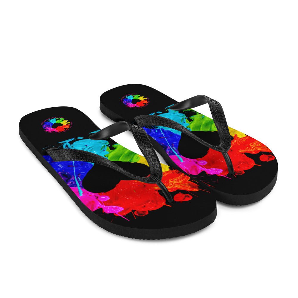 Heart Splash Flip-Flops - The Grateful Hearts