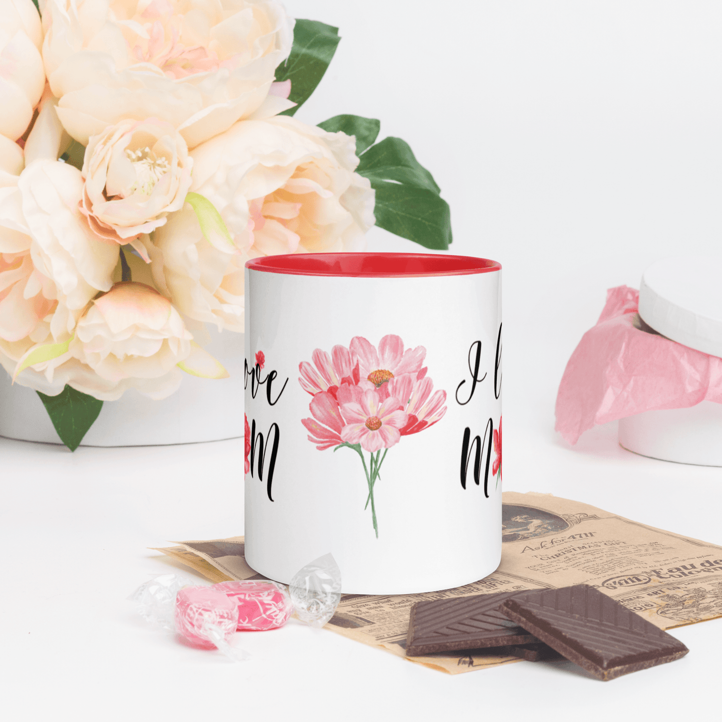 New Mom Date Established Ceramic Mug with Color and Size Options – With  Love Louise