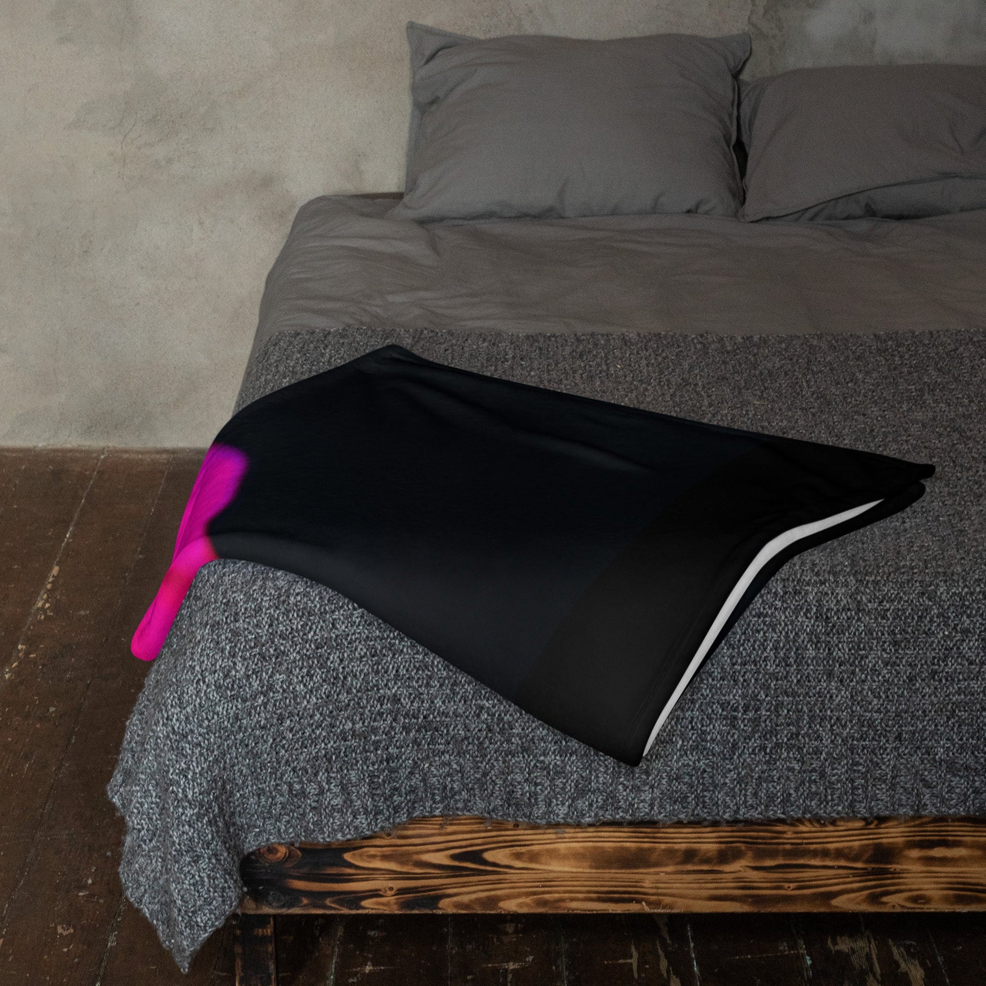 Kiss From A Rose Throw Blanket - The Grateful Hearts