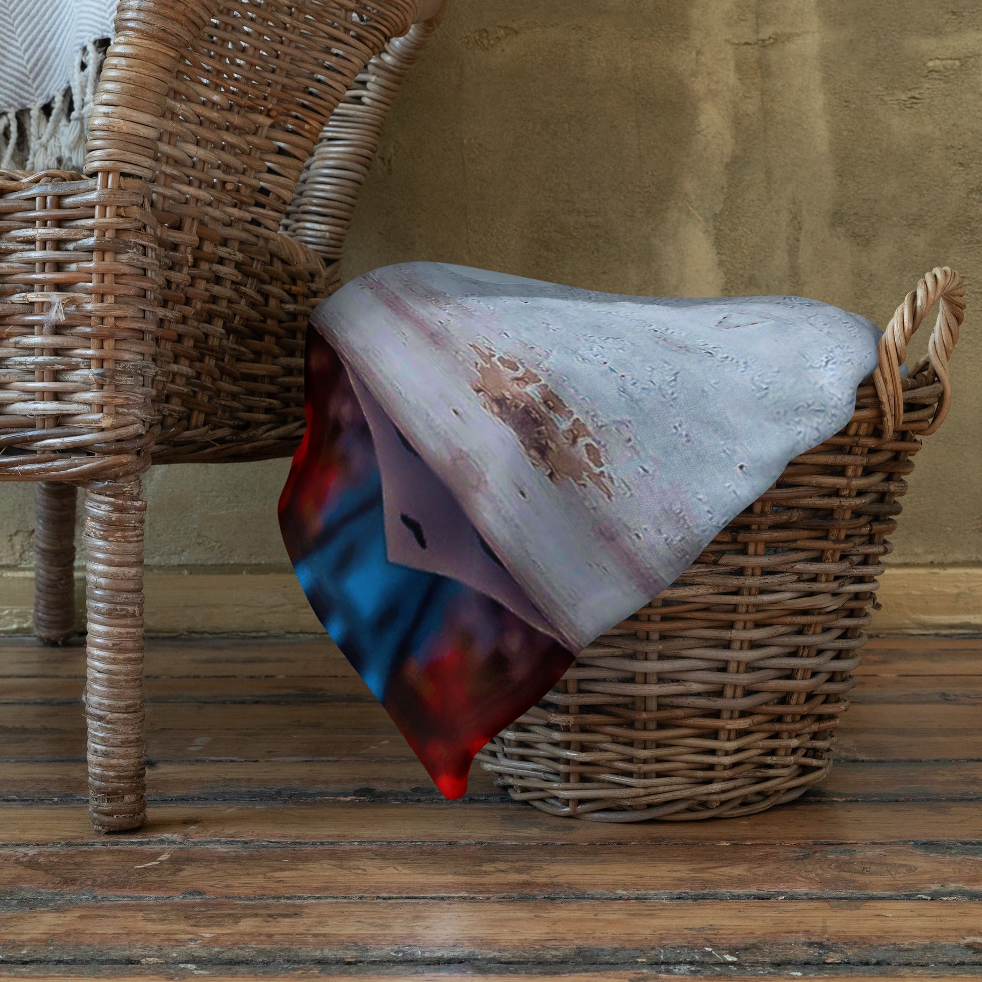 Planet Earth First Throw Blanket - The Grateful Hearts