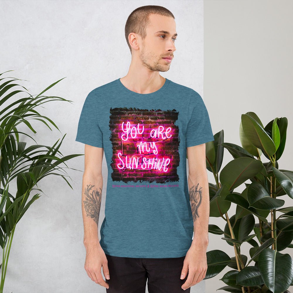 You Are My Sunshine ❤️ - Unisex Crew Neck t-shirt (Available in Various Colors 💖💙💜) - The Grateful Hearts