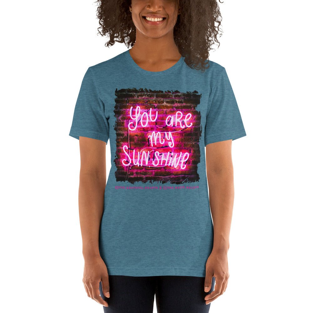 You Are My Sunshine ❤️ - Unisex Crew Neck t-shirt (Available in Various Colors 💖💙💜) - The Grateful Hearts